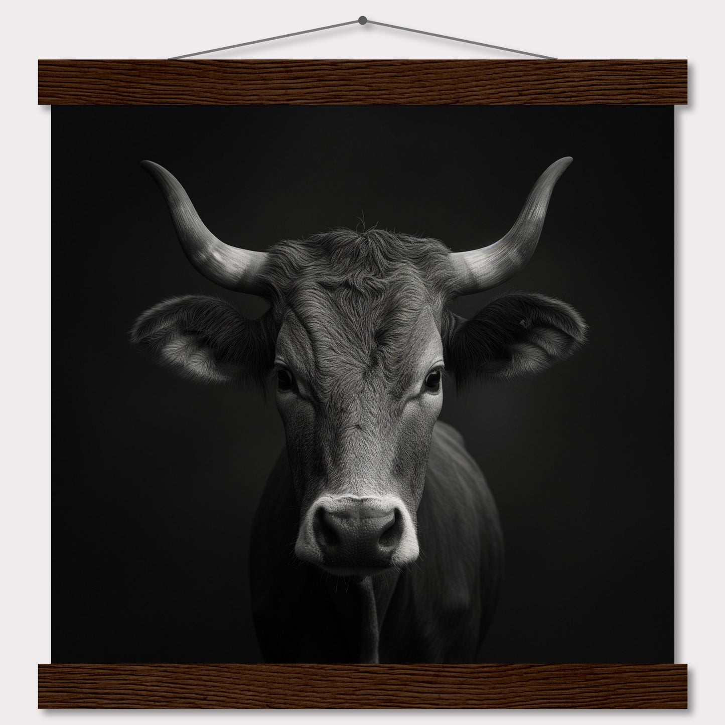 Poster titled 'The charisma of a cow Poster' from ArtDarts