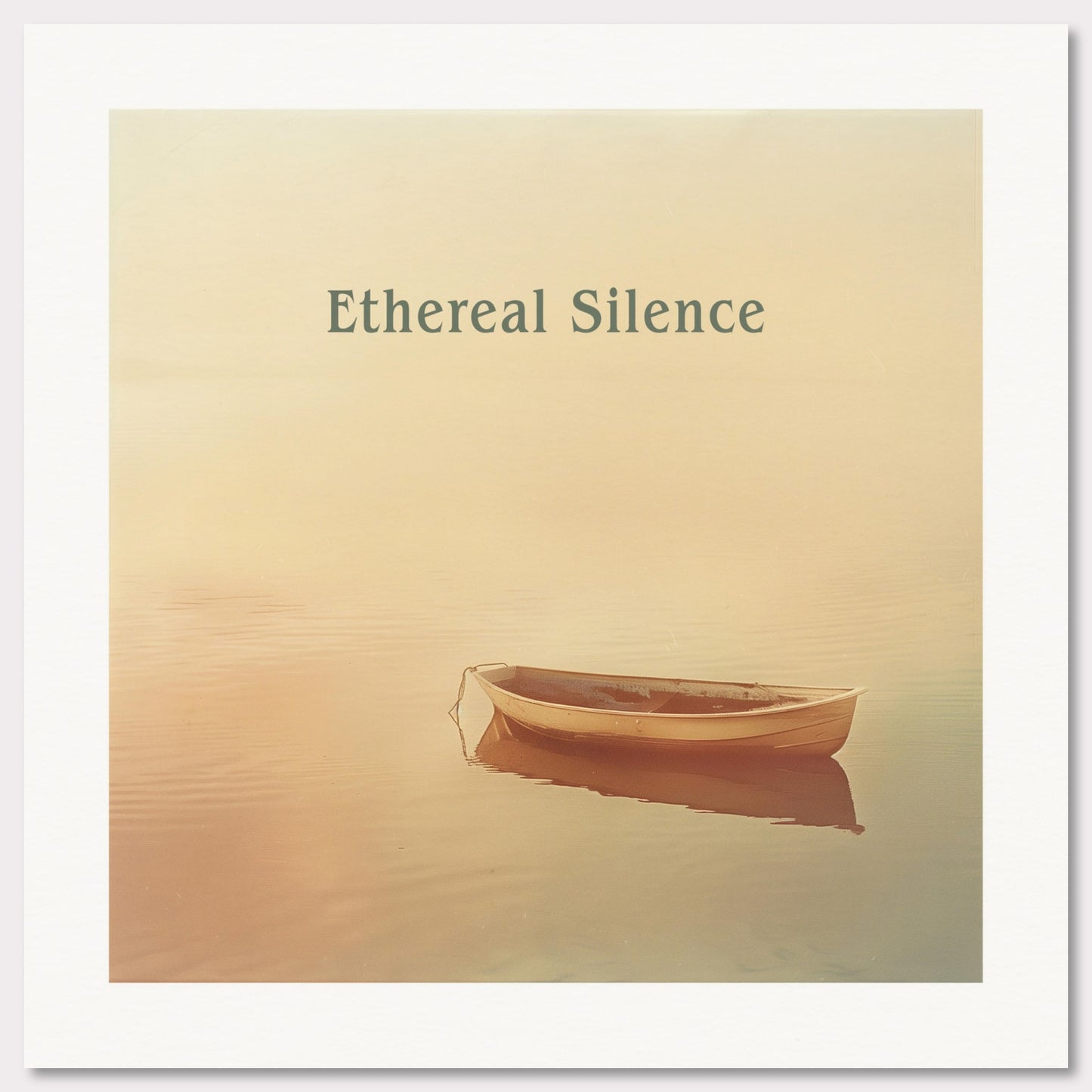 Poster titled 'Ethereal Silence' from ArtDarts