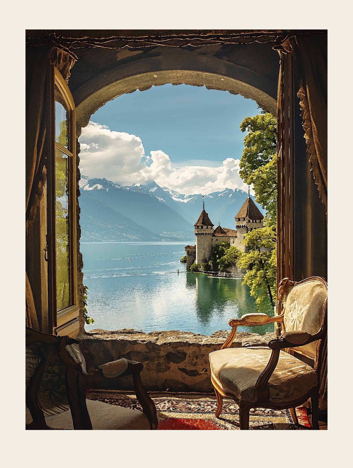 Poster titled 'Beyond the horizon Poster' from ArtDarts