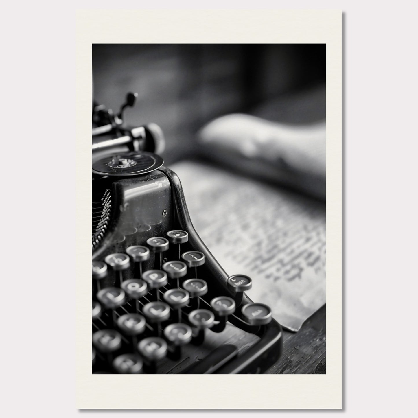 Poster titled 'Written Echoes' from ArtDarts