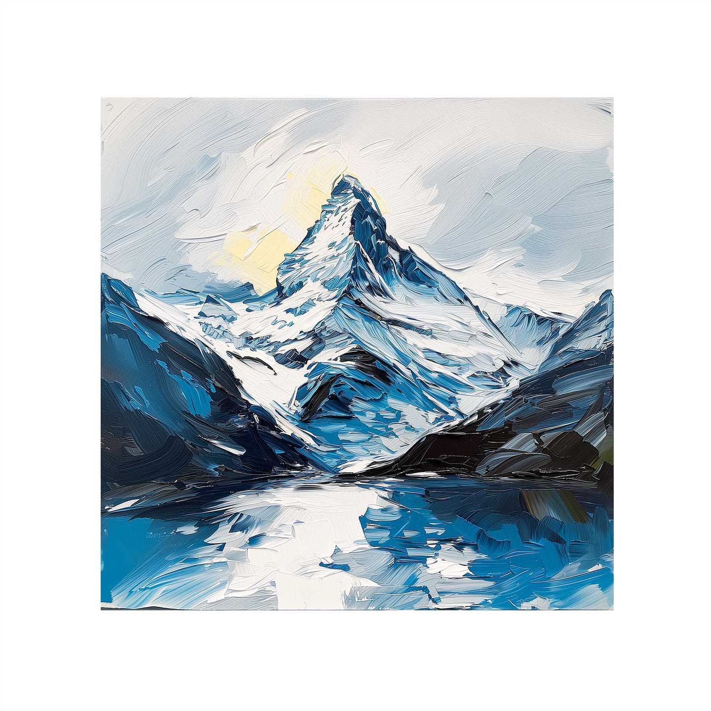 Poster titled 'Matterhorn. Summit. Poster' from ArtDarts