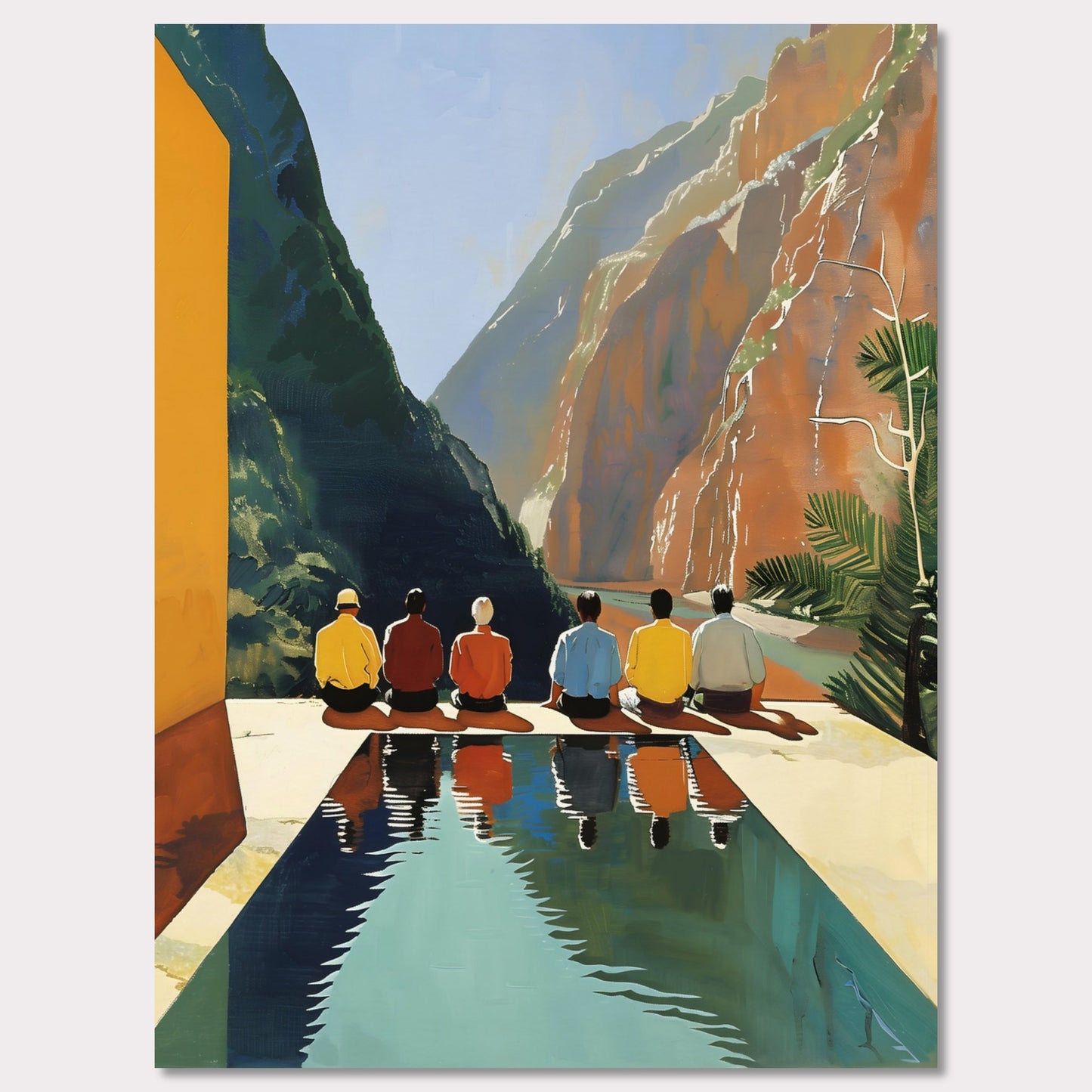 Poster titled 'Reflection of Silence' from ArtDarts