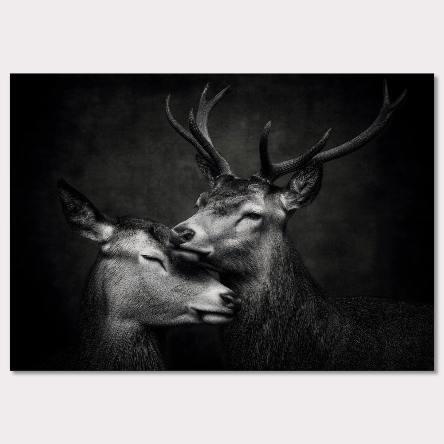 Poster titled 'The grace between deer' from ArtDarts