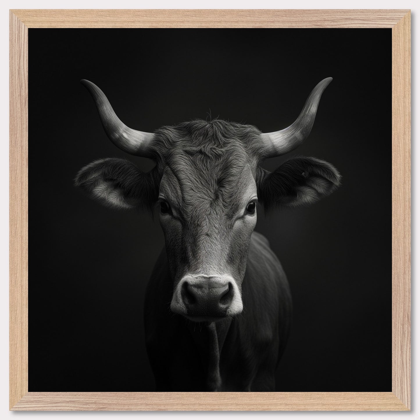 Poster titled 'The charisma of a cow Poster' from ArtDarts