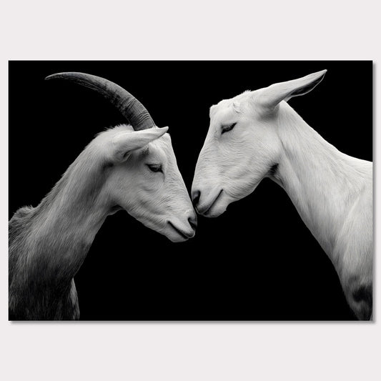 Poster titled 'The bond of goats' from ArtDarts