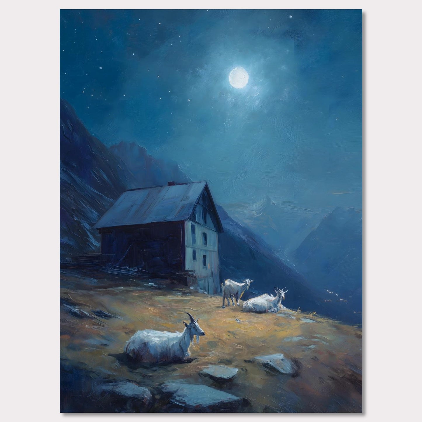 Poster titled 'Alps Milkroad' from ArtDarts