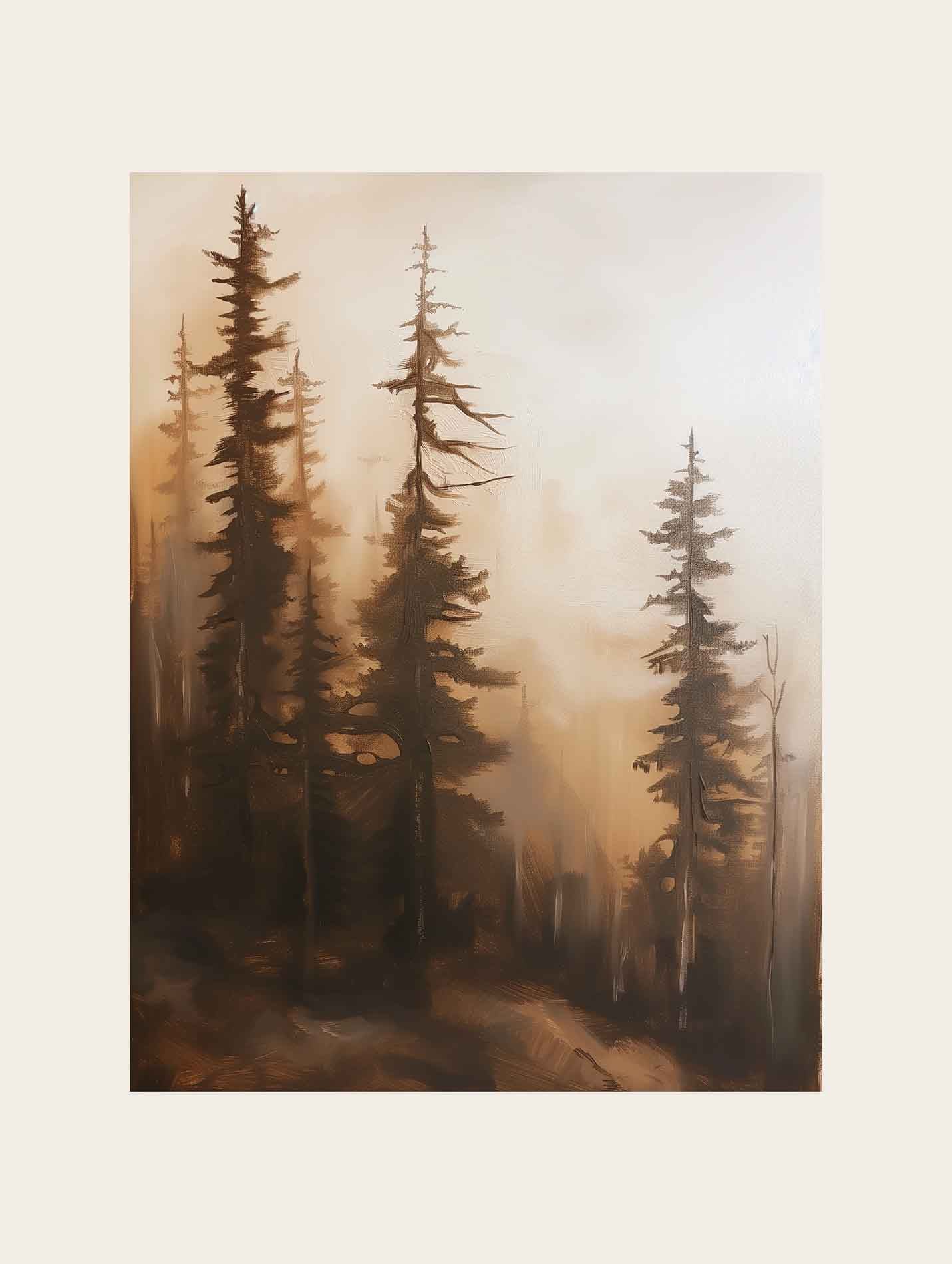 Poster titled 'Morning Forest Poster' from ArtDarts