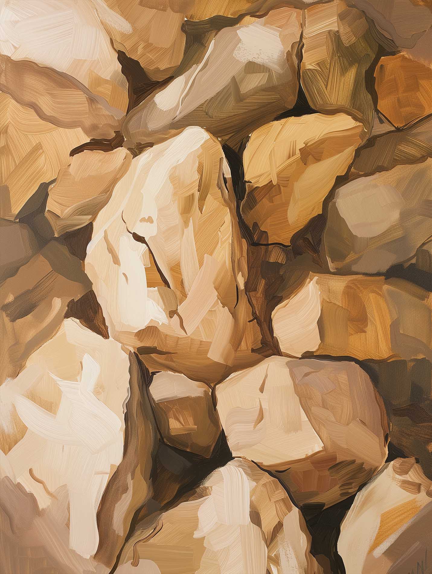 Poster titled 'Stones of Unbreakable Poster' from ArtDarts