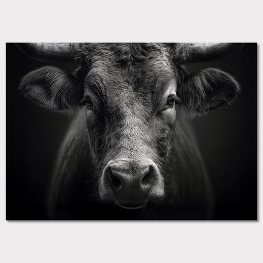 Poster titled 'The presence of a bull' from ArtDarts