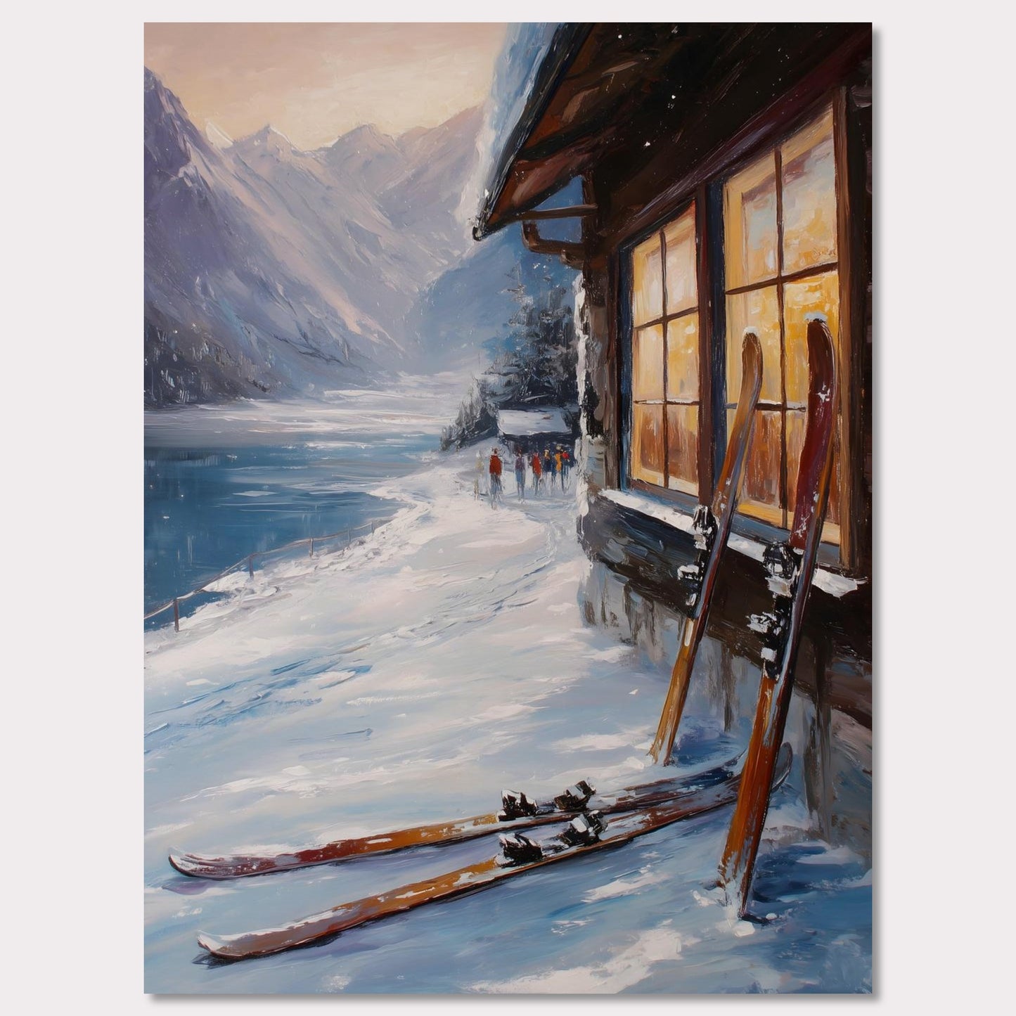 Poster titled 'Alps Après' from ArtDarts