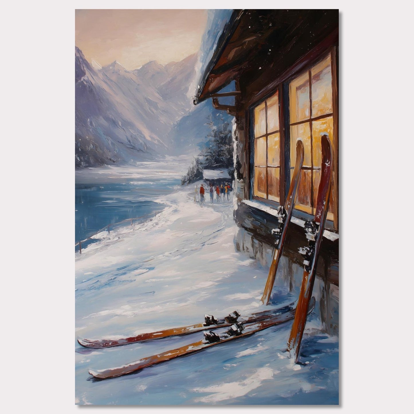 Poster titled 'Alps Après' from ArtDarts