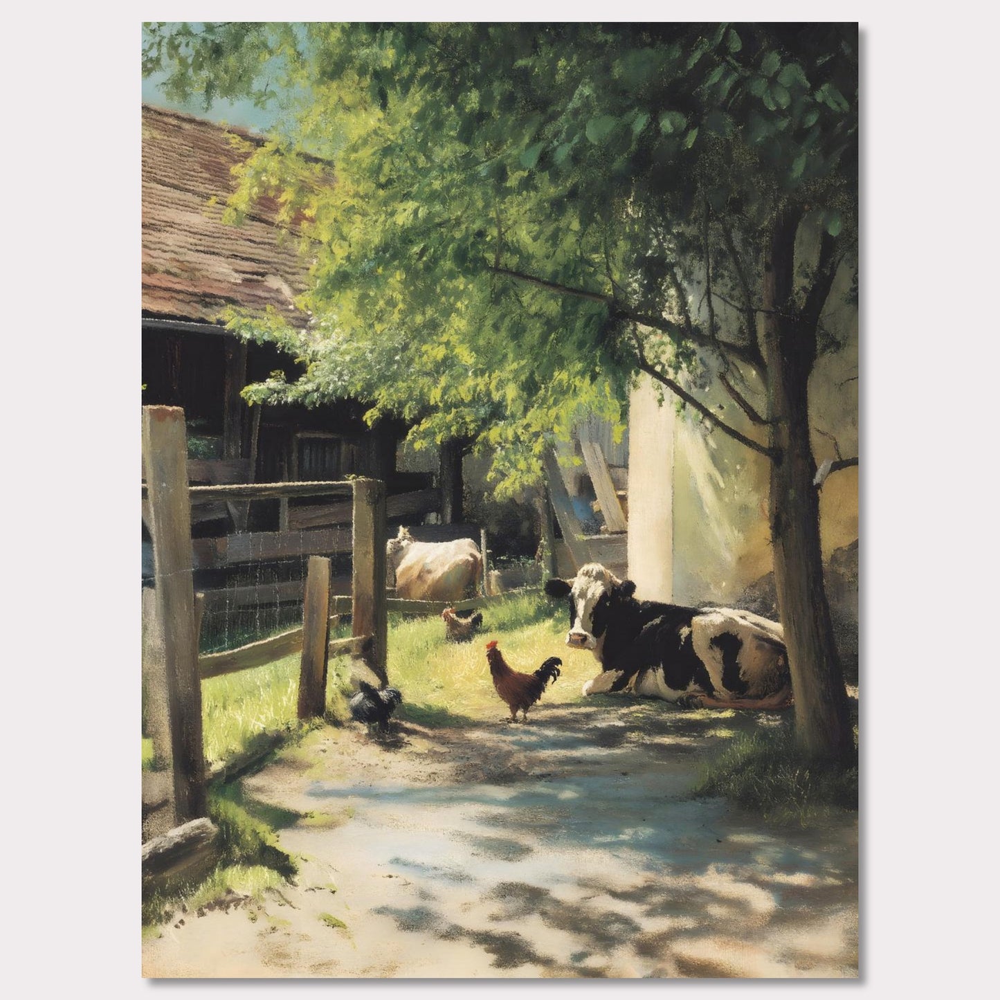 Poster titled 'Alps Homestead' from ArtDarts