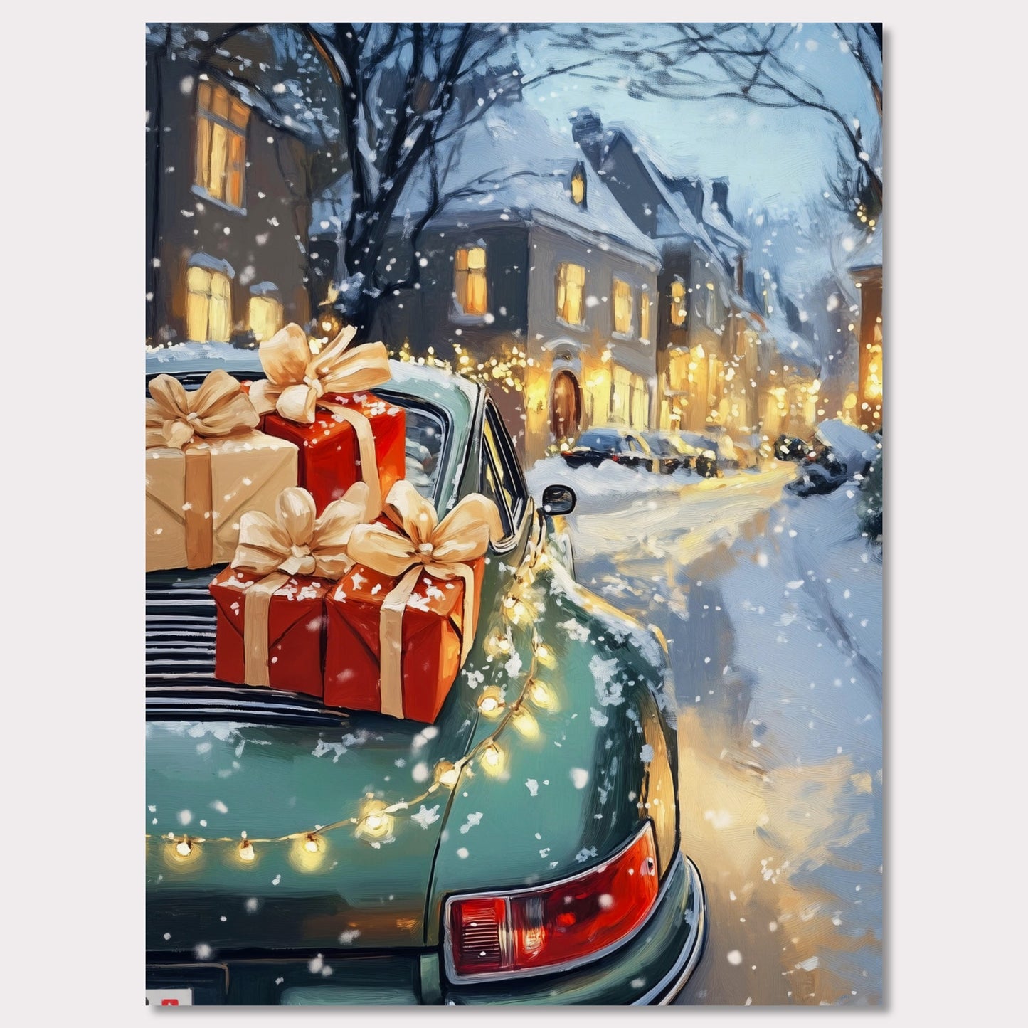 Poster titled 'Swiss Christmas' from ArtDarts