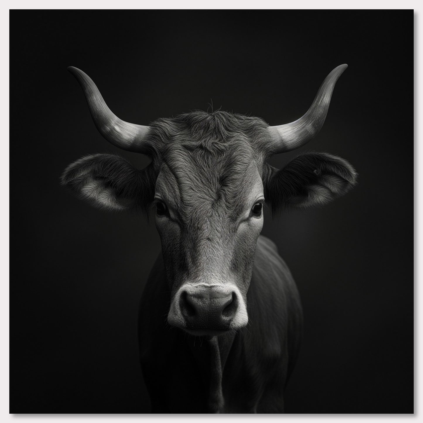 Poster titled 'The charisma of a cow Poster' from ArtDarts