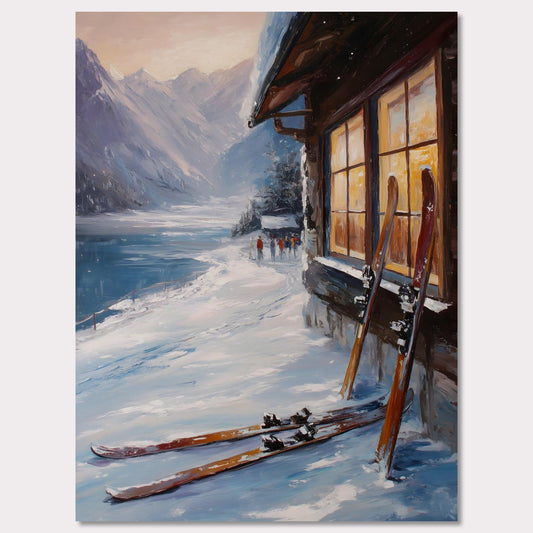 Poster titled 'Alps Après' from ArtDarts