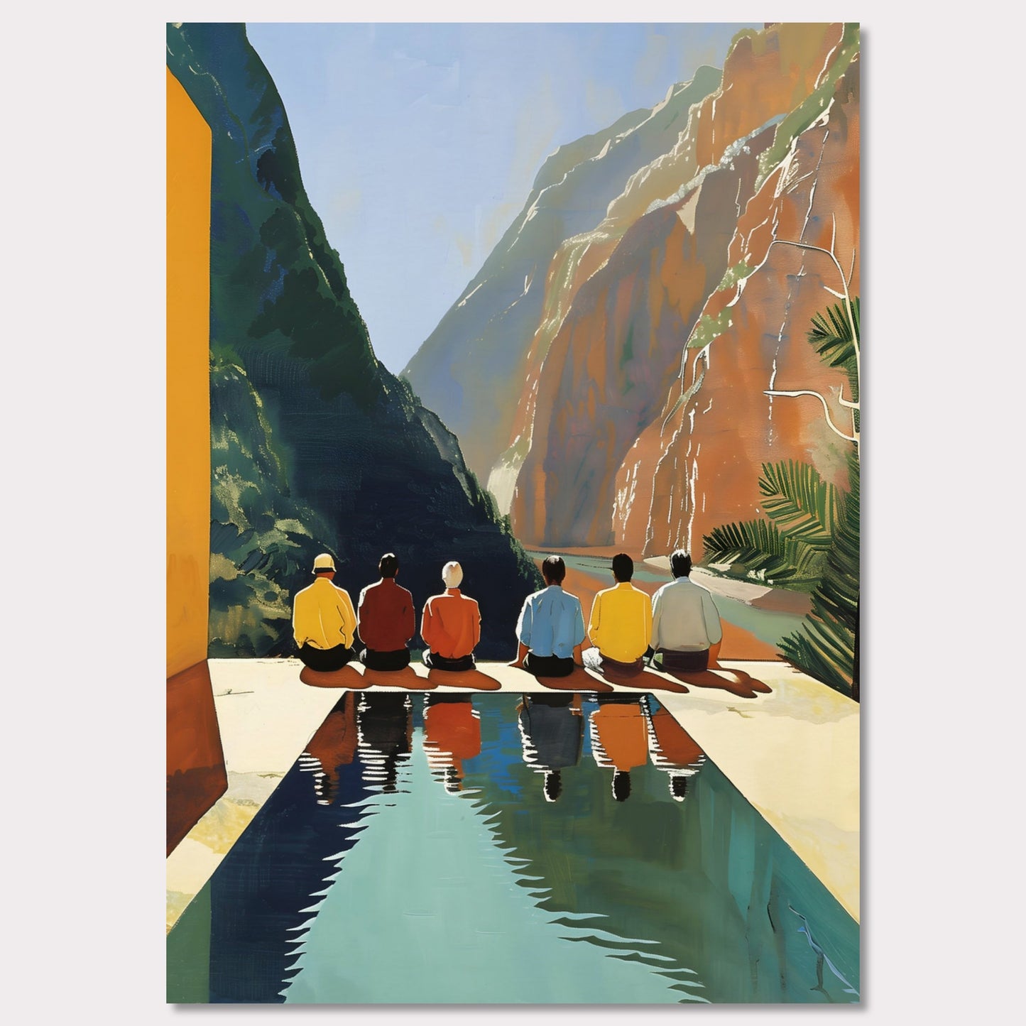 Poster titled 'Reflection of Silence' from ArtDarts