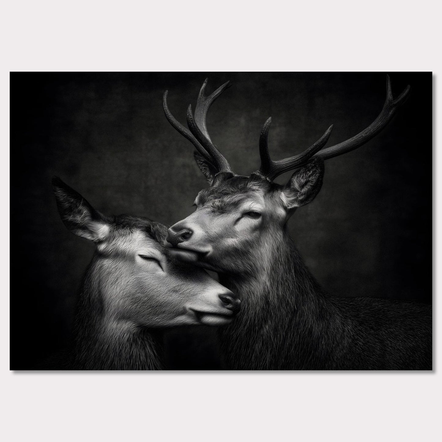 Poster titled 'The grace between deer' from ArtDarts