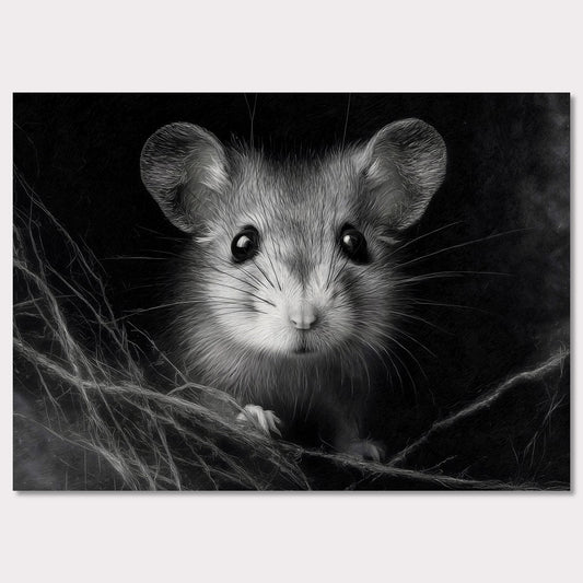 Poster titled 'The innocence of a mouse' from ArtDarts