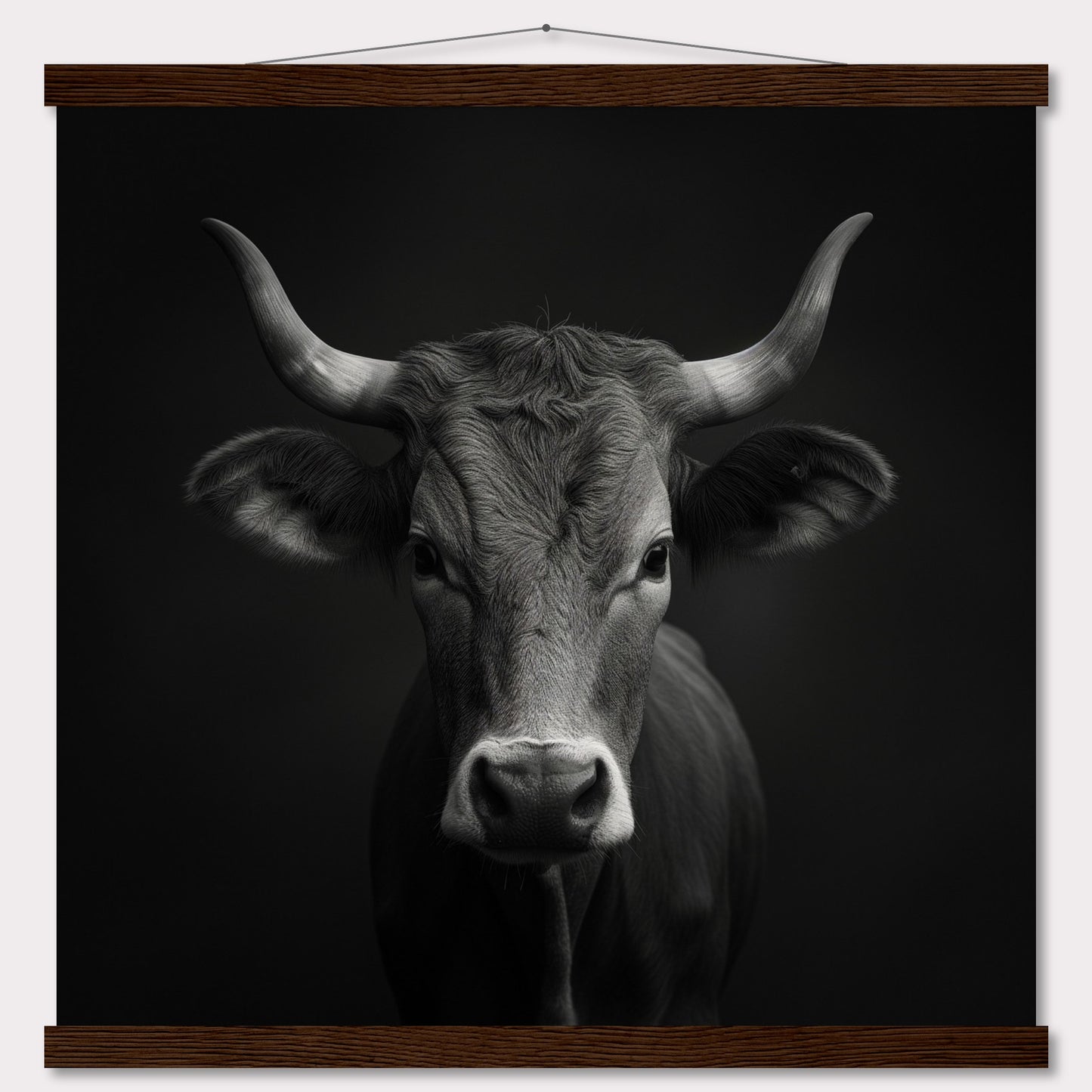 Poster titled 'The charisma of a cow Poster' from ArtDarts