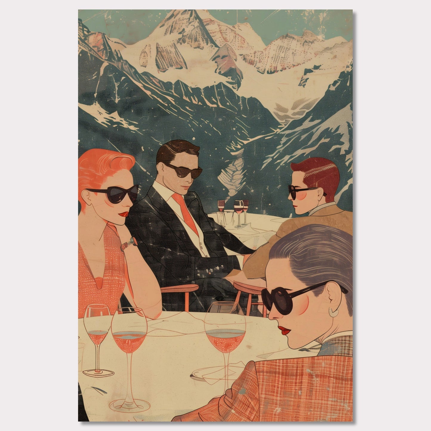 Poster titled 'Elegant Escape' from ArtDarts