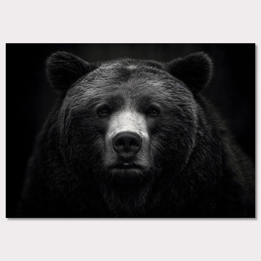 Poster titled 'The dignity of a bear' from ArtDarts