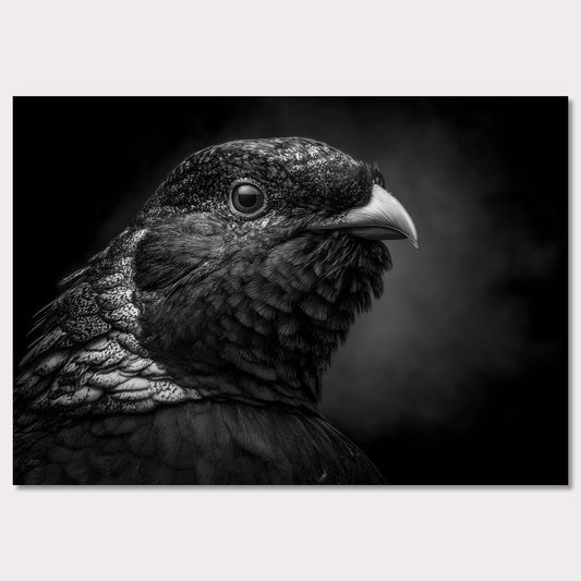 Poster titled 'The mystery of a bird' from ArtDarts