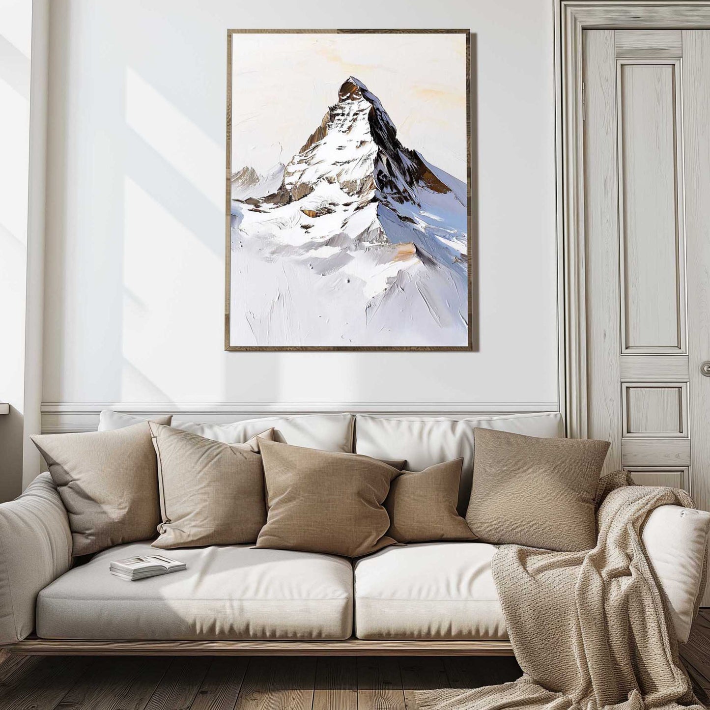 Poster titled 'Top of the Matterhorn Poster' from ArtDarts