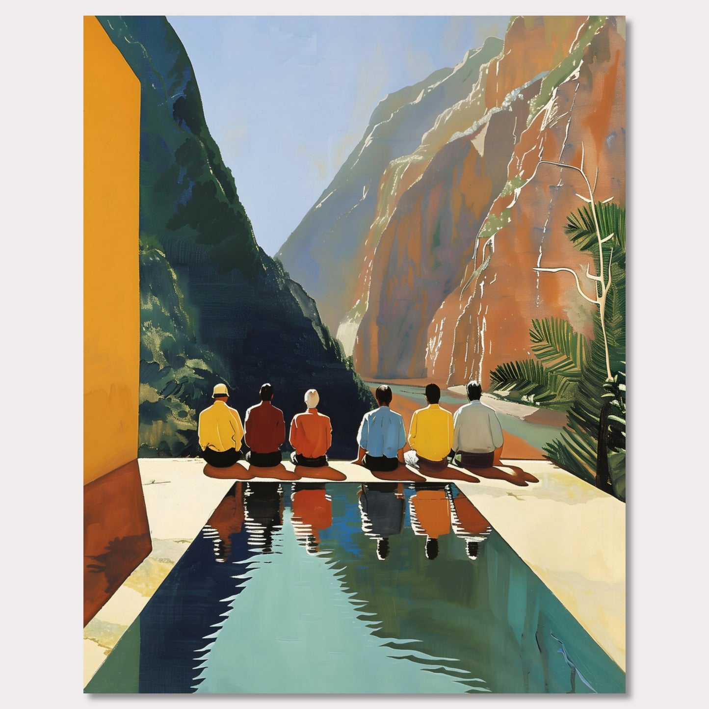 Poster titled 'Reflection of Silence' from ArtDarts
