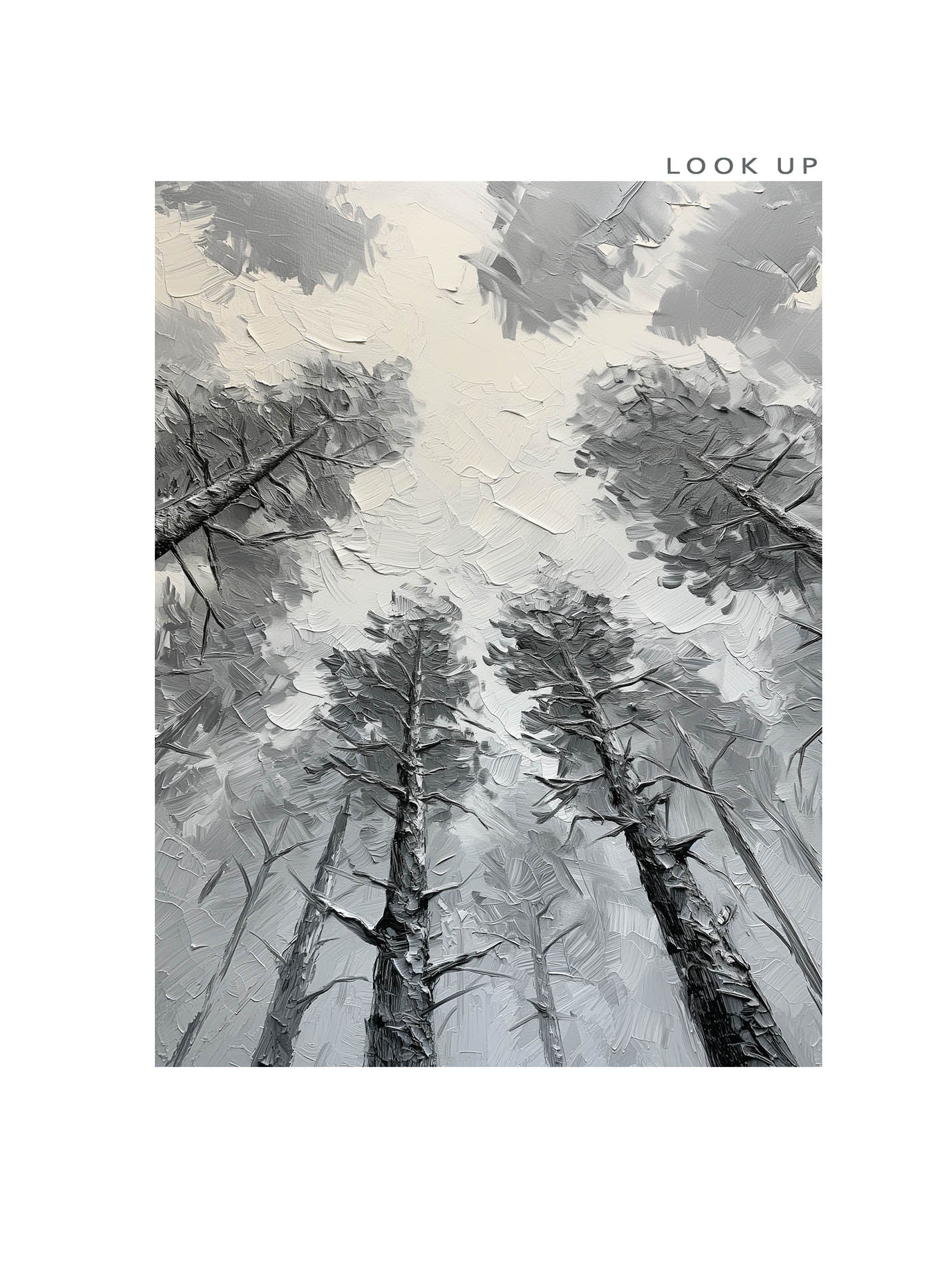 Poster titled 'Look Up Poster' from ArtDarts