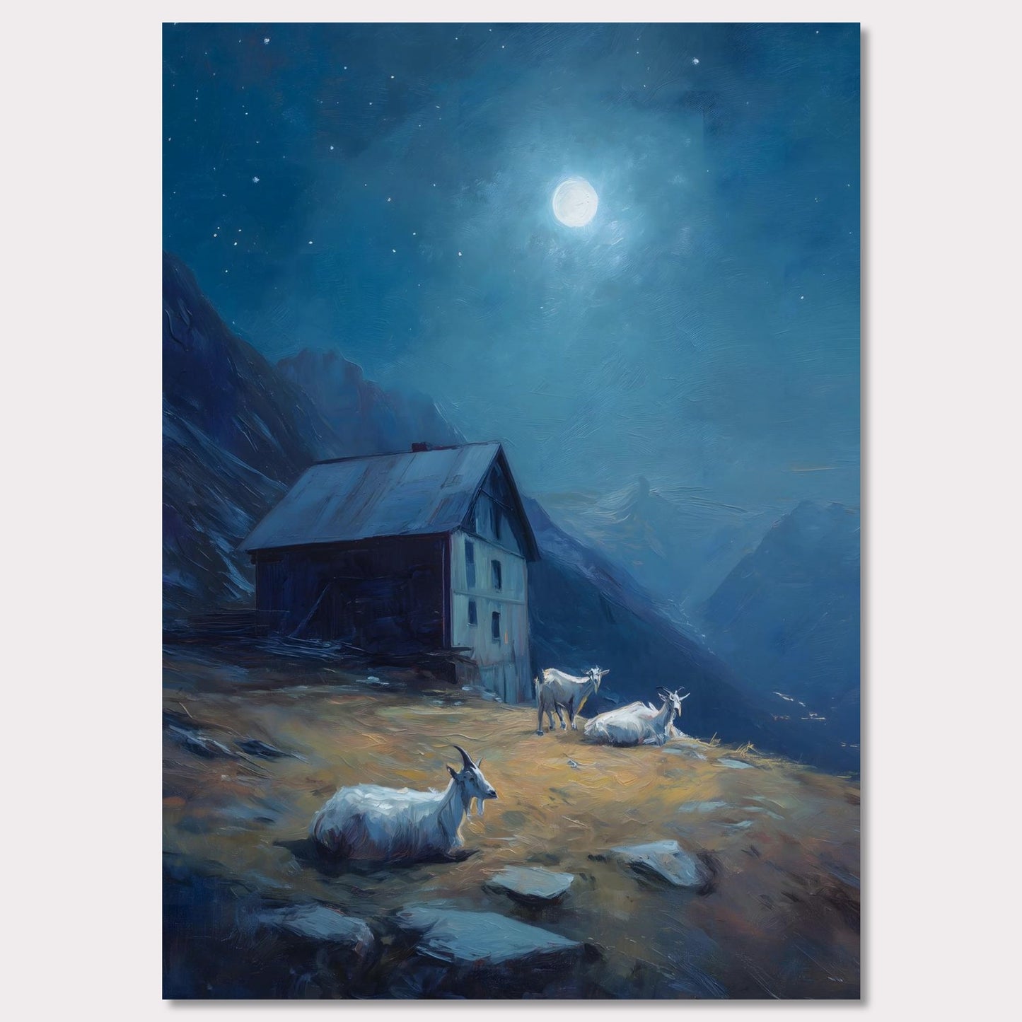 Poster titled 'Alps Milkroad' from ArtDarts
