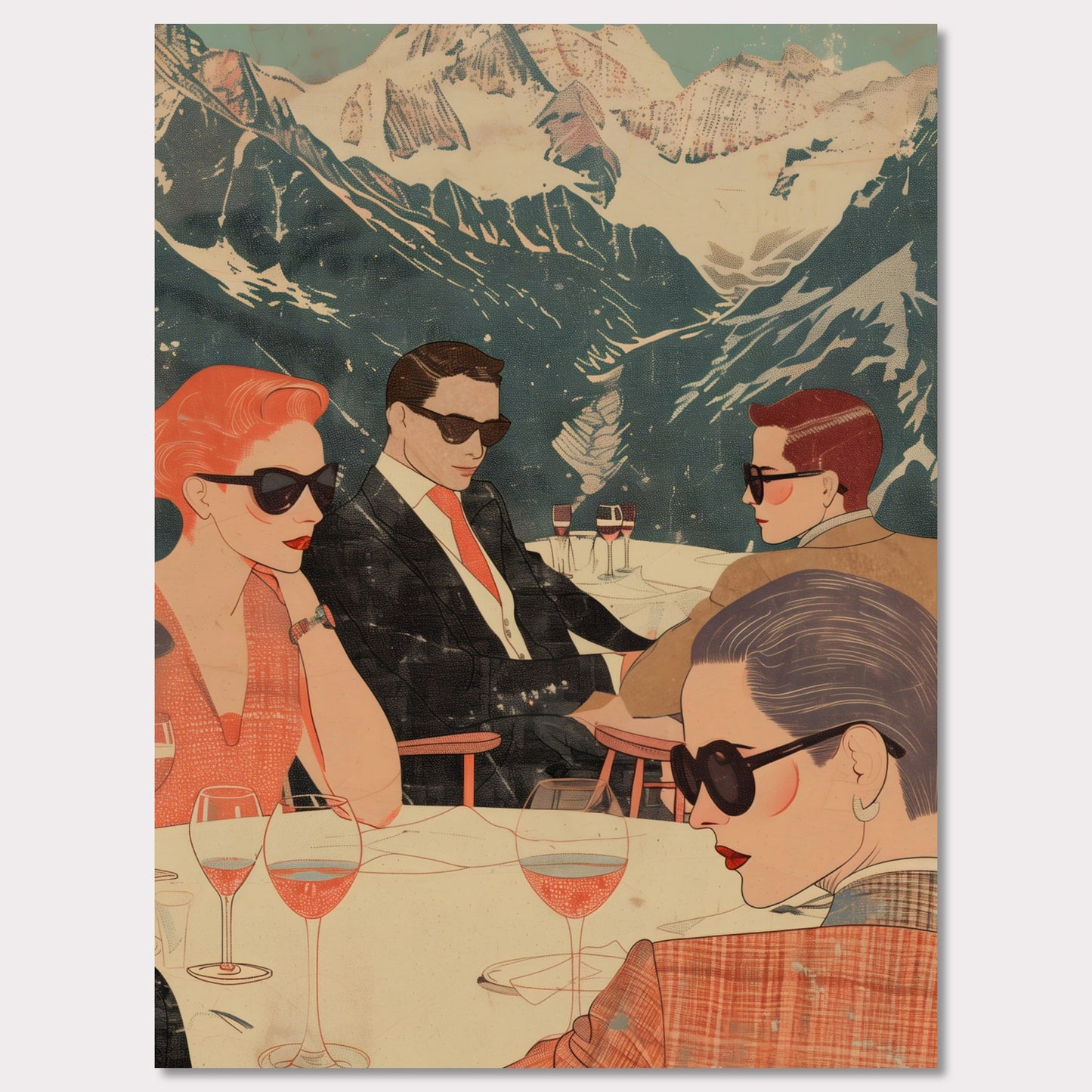 Poster titled 'Elegant Escape' from ArtDarts
