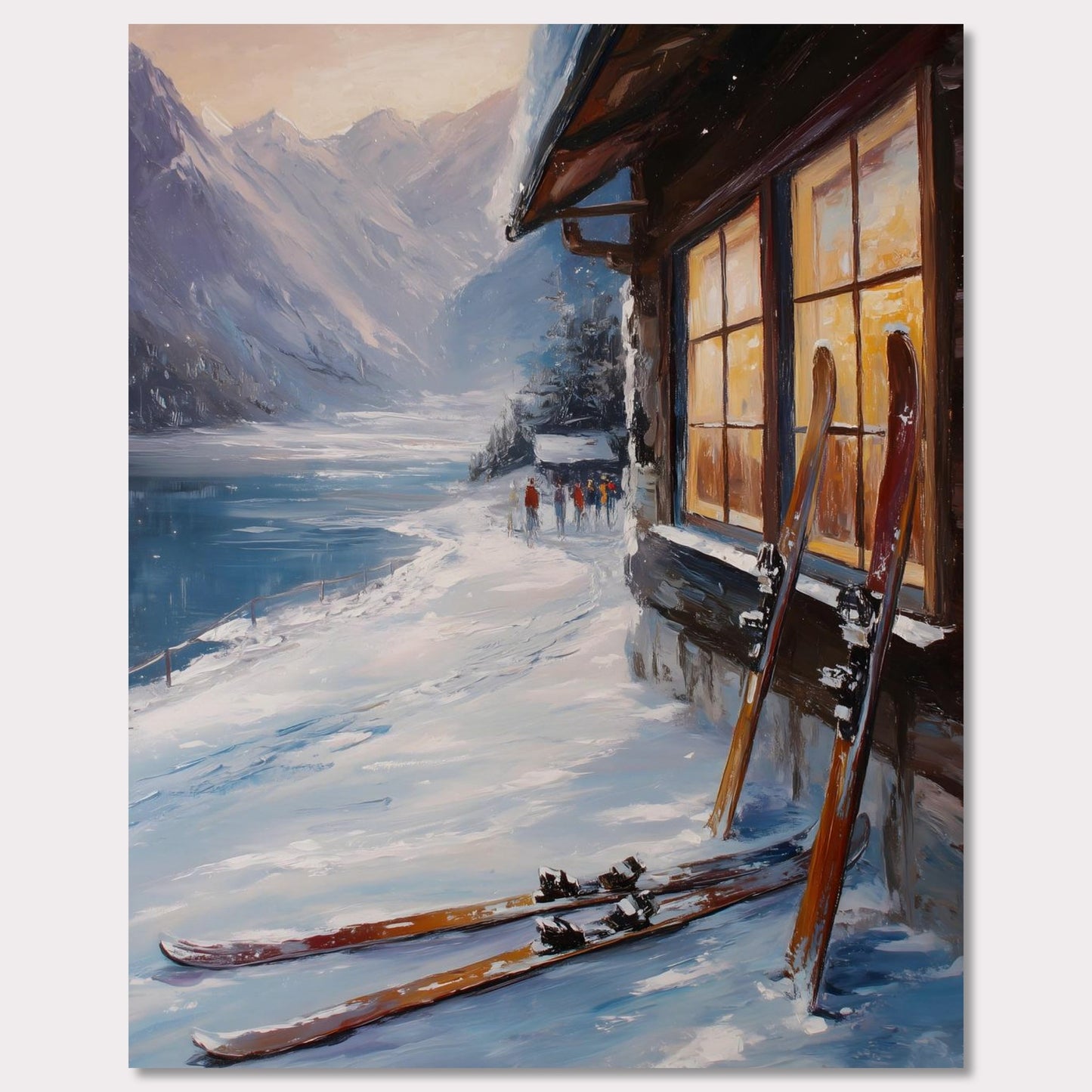Poster titled 'Alps Après' from ArtDarts