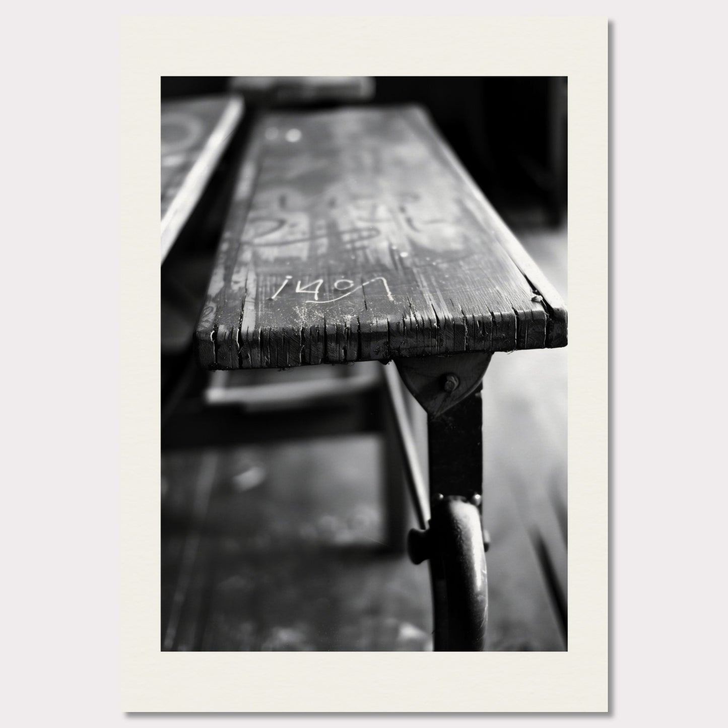 Poster titled 'Marks of the Past' from ArtDarts