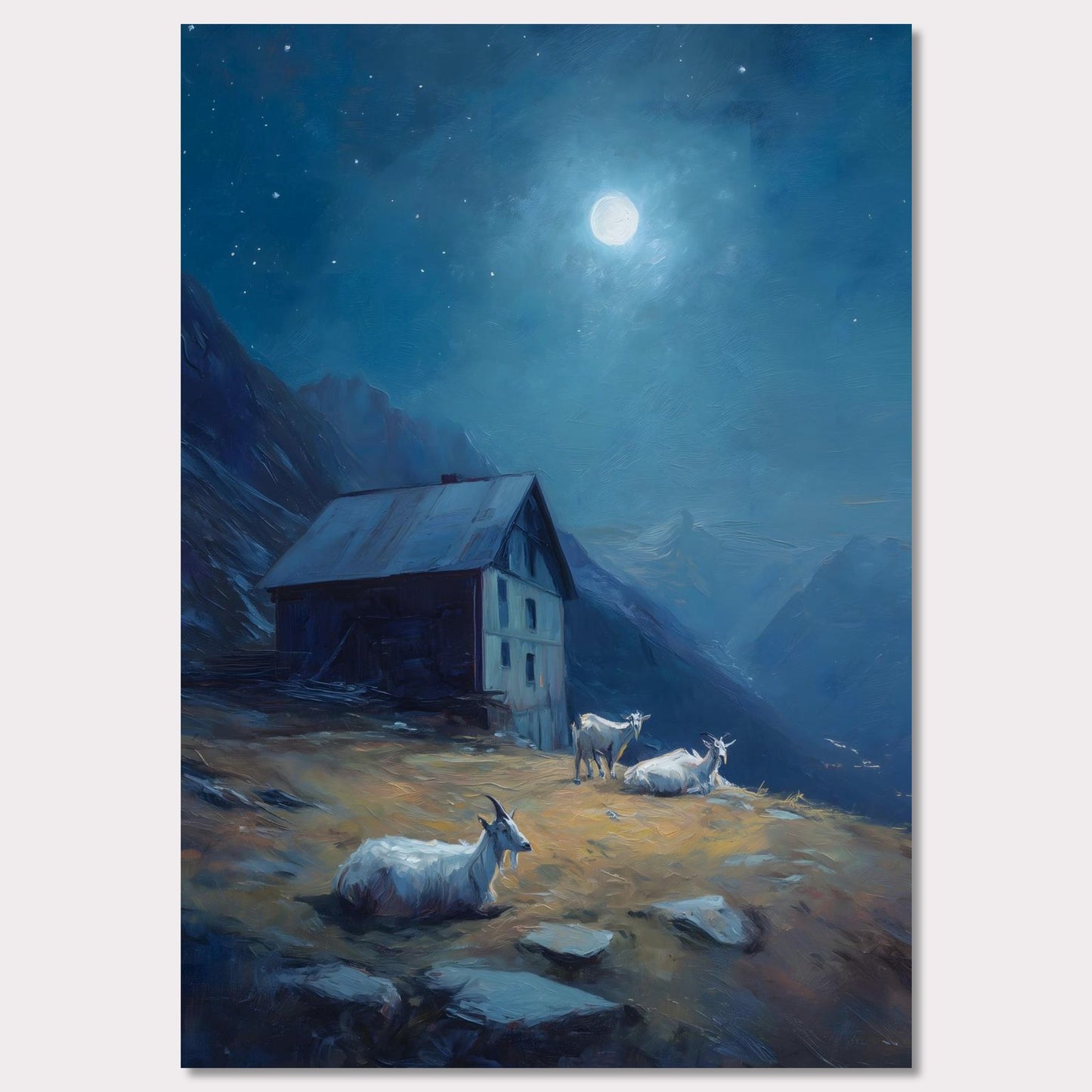 Poster titled 'Alps Milkroad' from ArtDarts