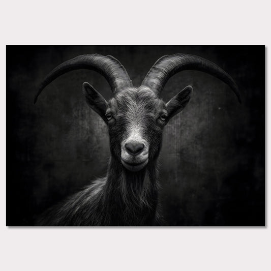 Poster titled 'The character of a goat' from ArtDarts