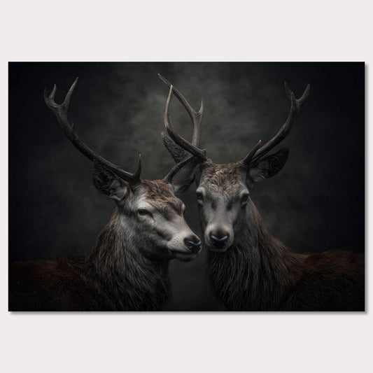 Poster titled 'The unity of stags' from ArtDarts