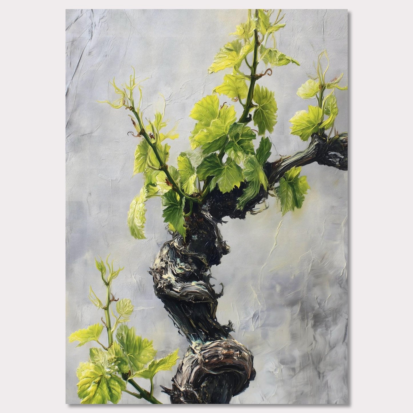 Poster titled 'Vine Awakening, Alpine Wall' from ArtDarts