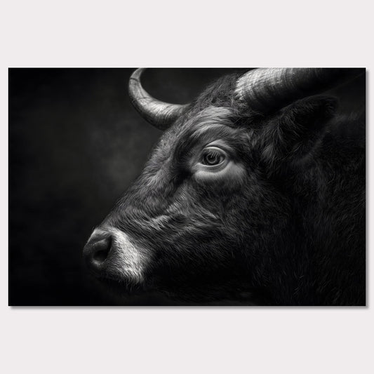 Poster titled 'The profile of a cow' from ArtDarts