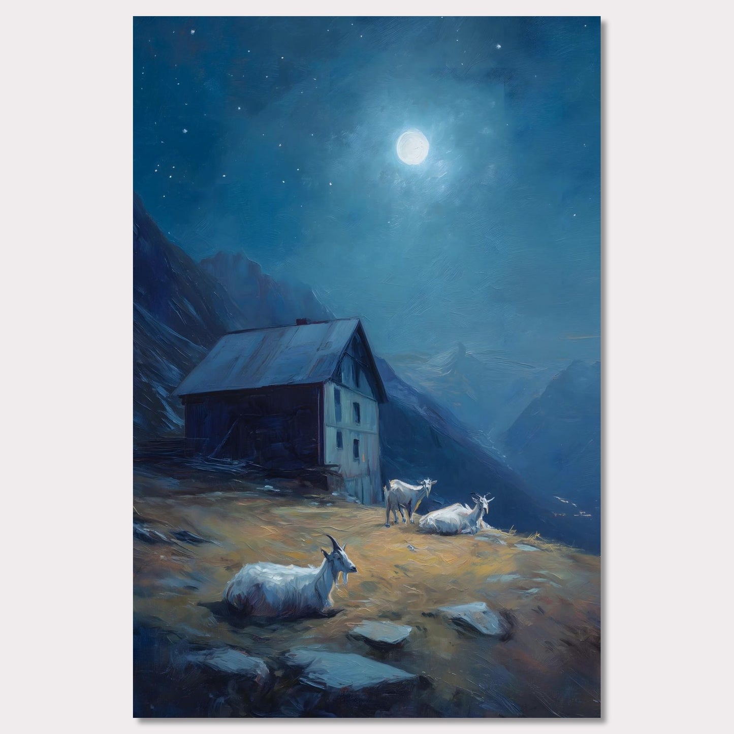 Poster titled 'Alps Milkroad' from ArtDarts