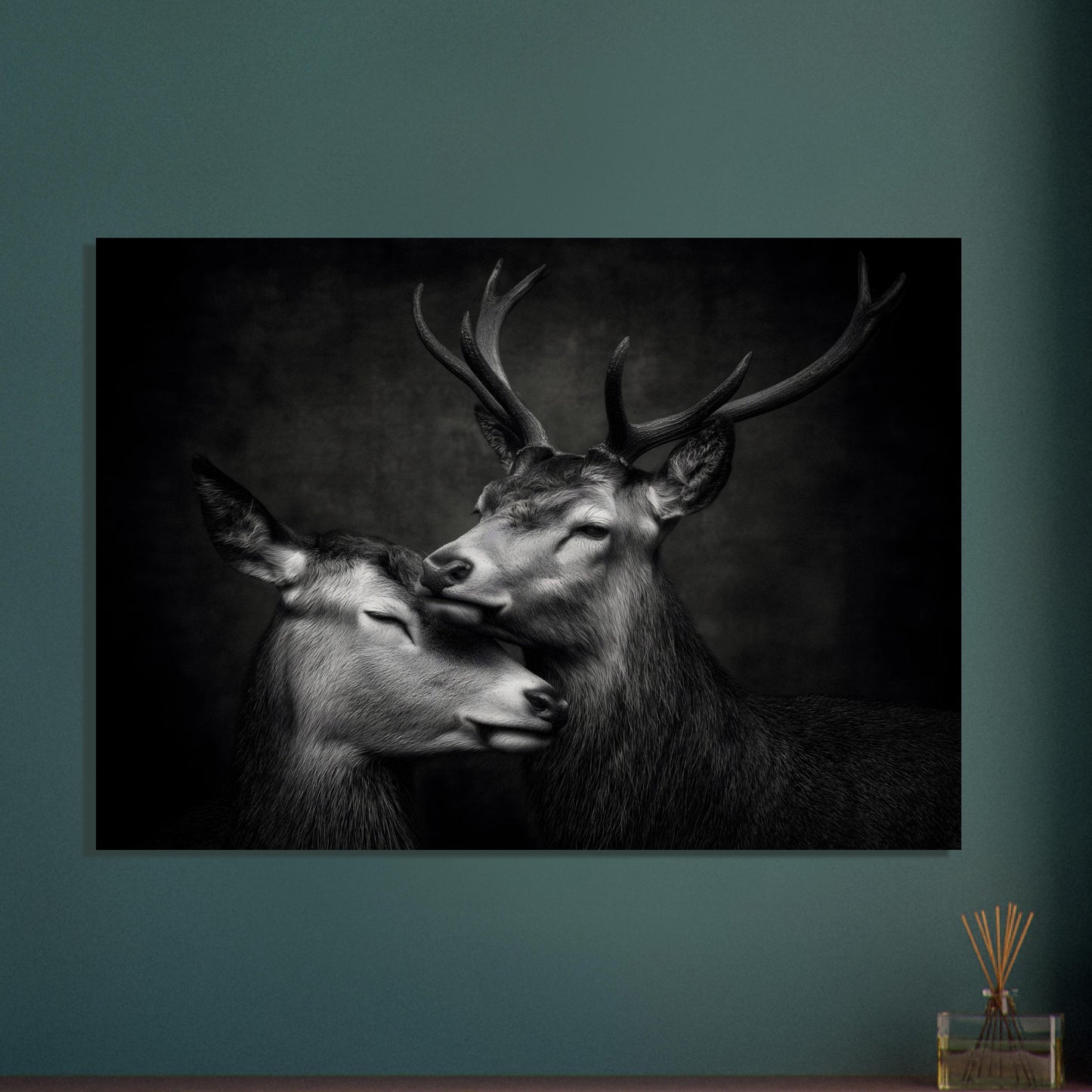 Poster titled 'The grace between deer' from ArtDarts
