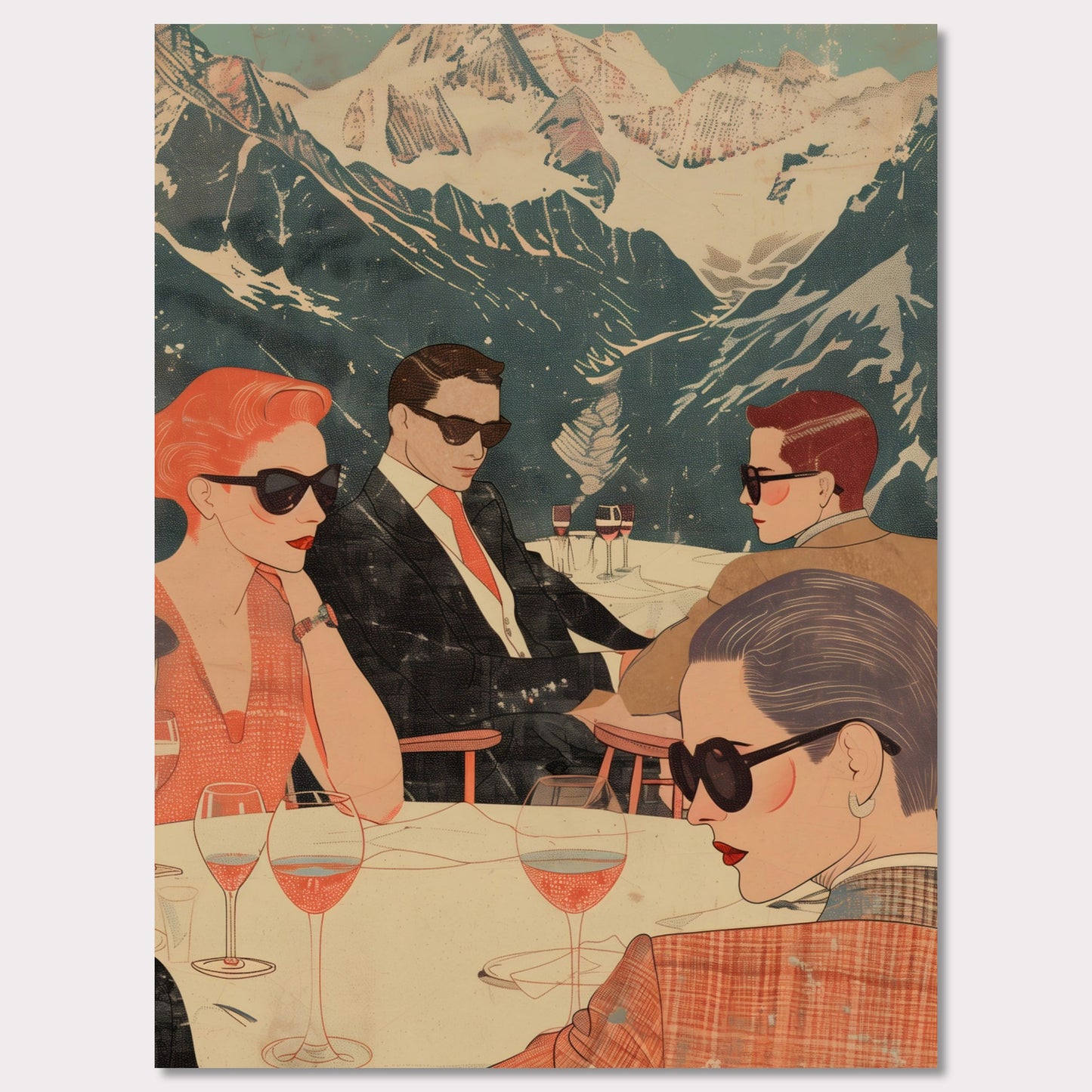 Poster titled 'Elegant Escape' from ArtDarts