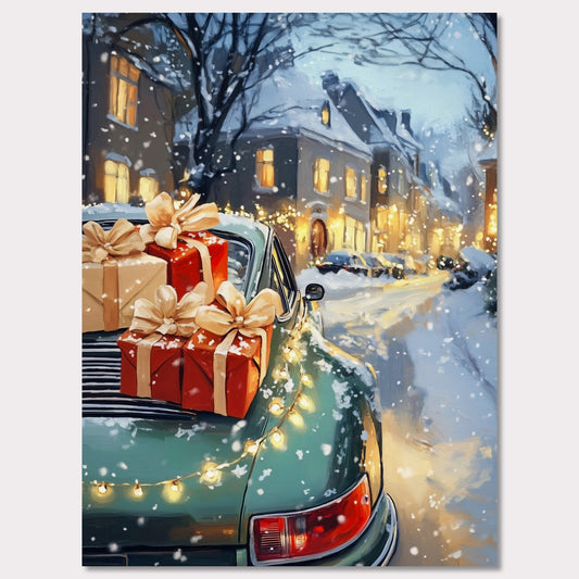 Poster titled 'Swiss Christmas' from ArtDarts