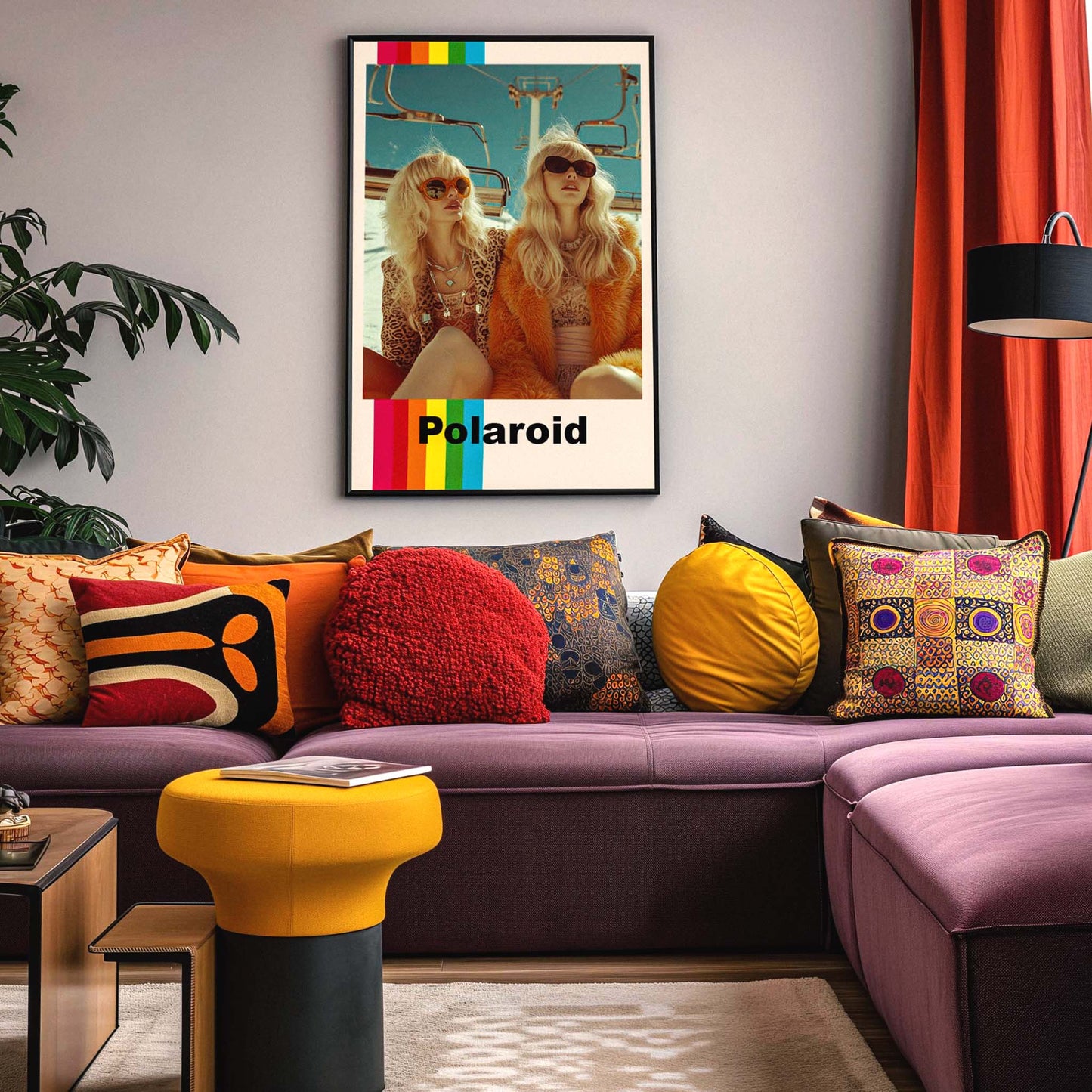 Poster titled 'Holidays in Gstaad' from ArtDarts