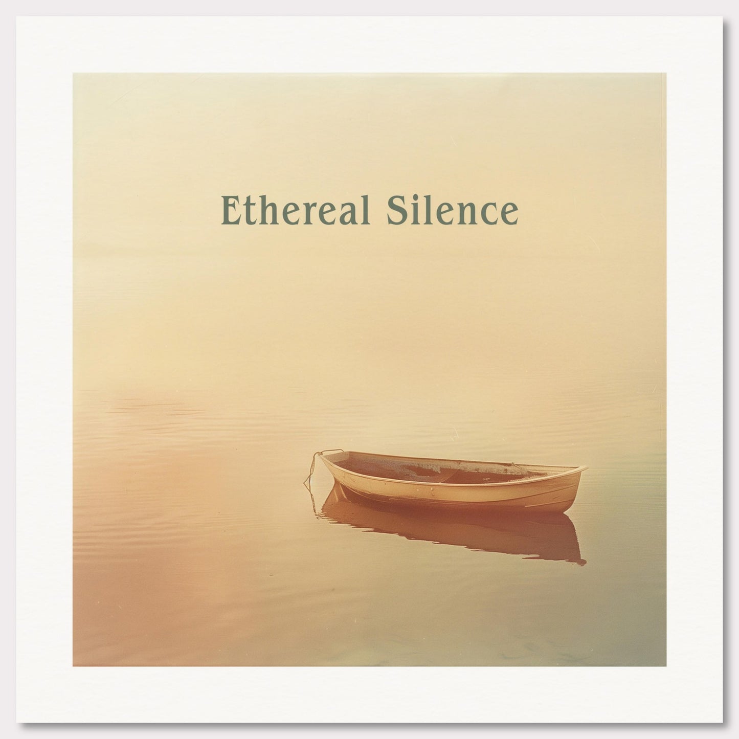 Poster titled 'Ethereal Silence' from ArtDarts