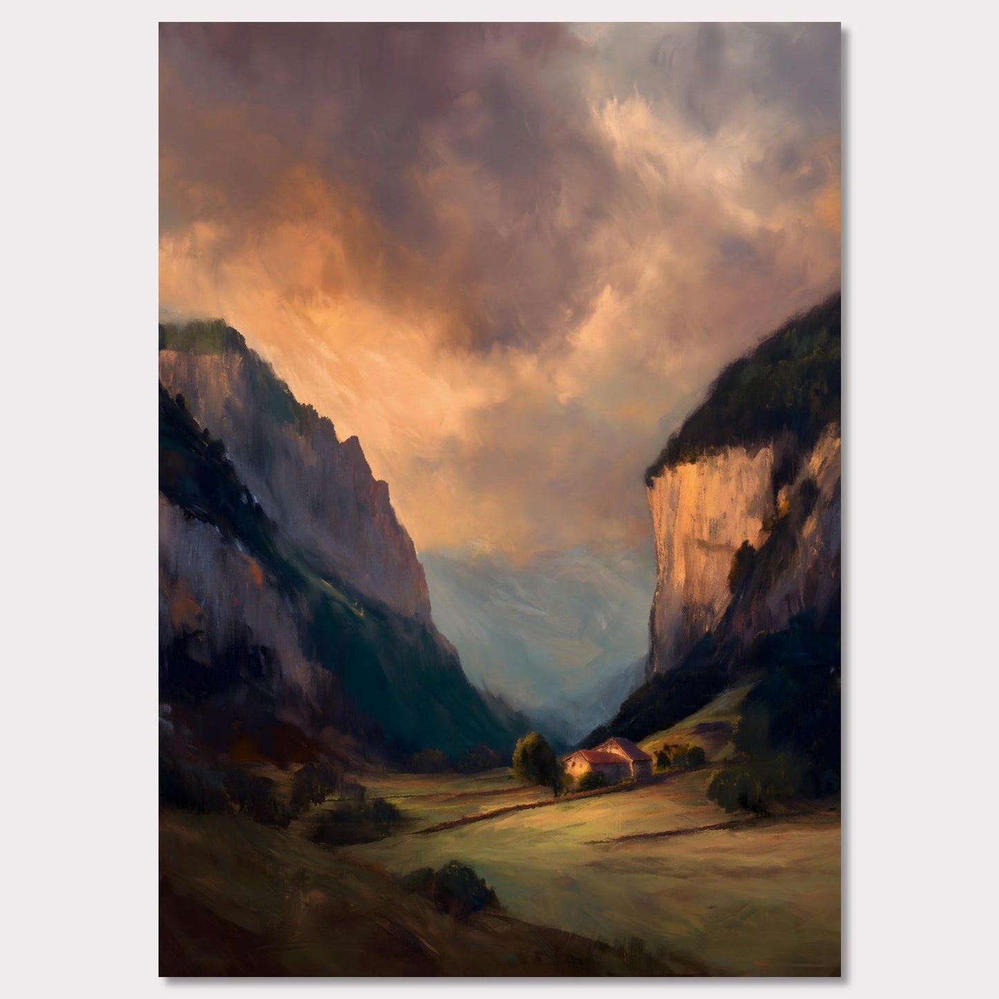 Poster titled 'Alps Haven' from ArtDarts