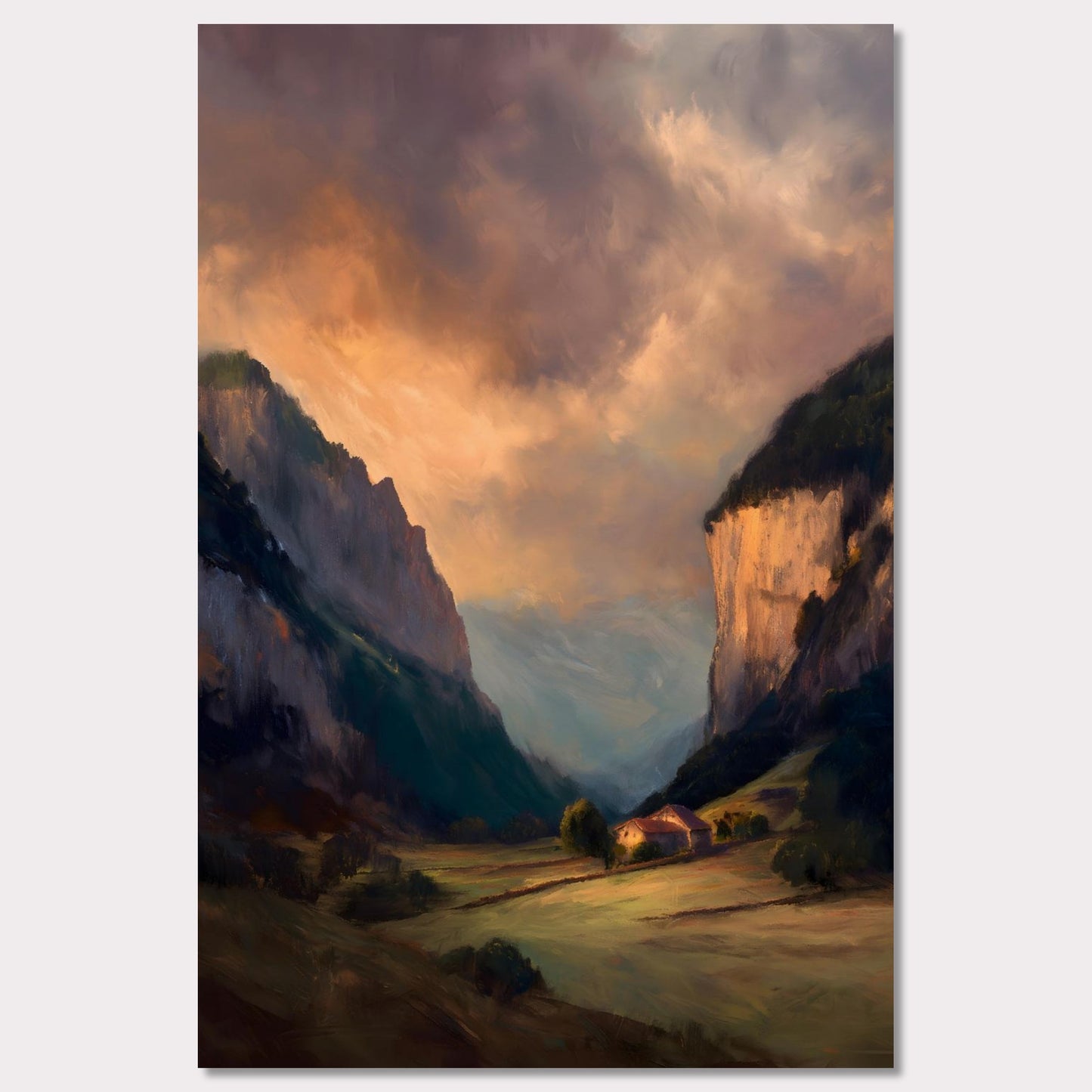 Poster titled 'Alps Haven' from ArtDarts