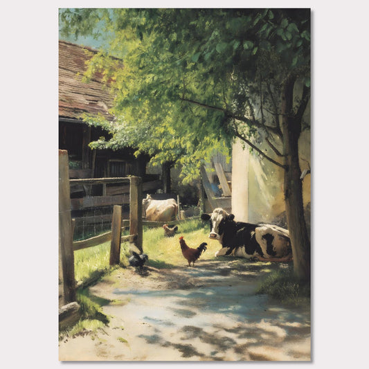 Poster titled 'Alps Homestead' from ArtDarts