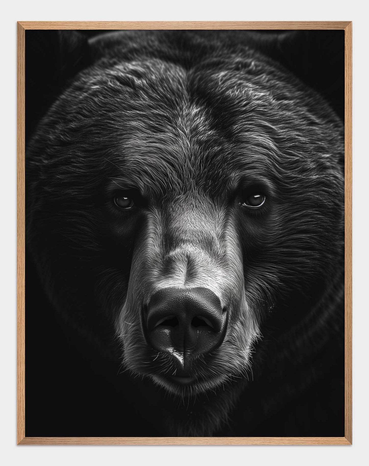 Poster titled 'Bear Look Poster' from ArtDarts