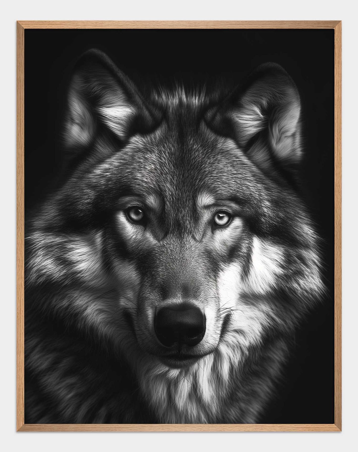 Poster titled 'Wolf in front Poster' from ArtDarts
