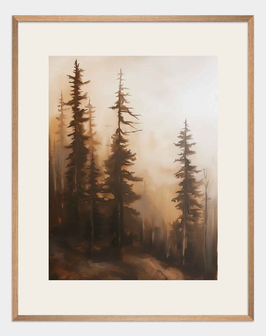 Poster titled 'Morning Forest Poster' from ArtDarts